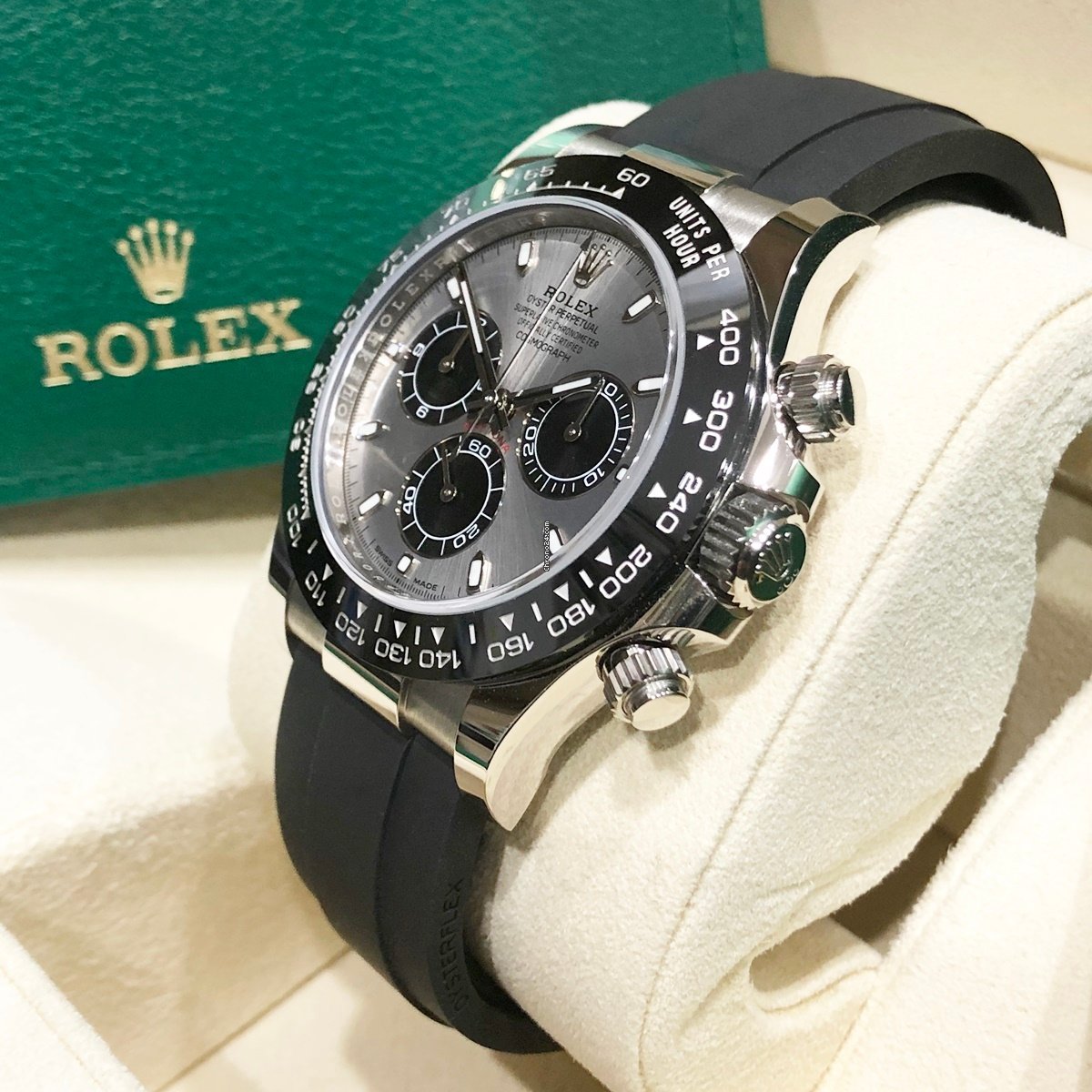 Cosmograph Daytona Black Oysterflex Steel