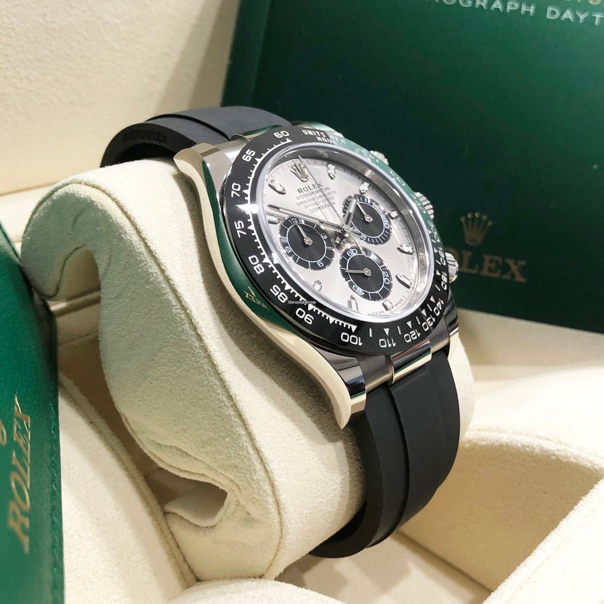 Cosmograph Daytona Black Oysterflex Steel