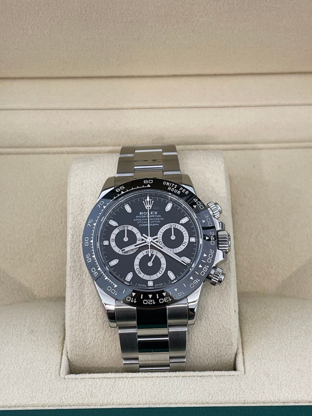 Daytona Black Oyster Steel Ref. 116500LN