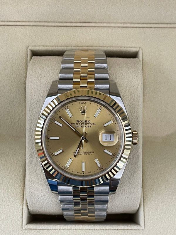 Datejust Champagne Dial Steel 41mm