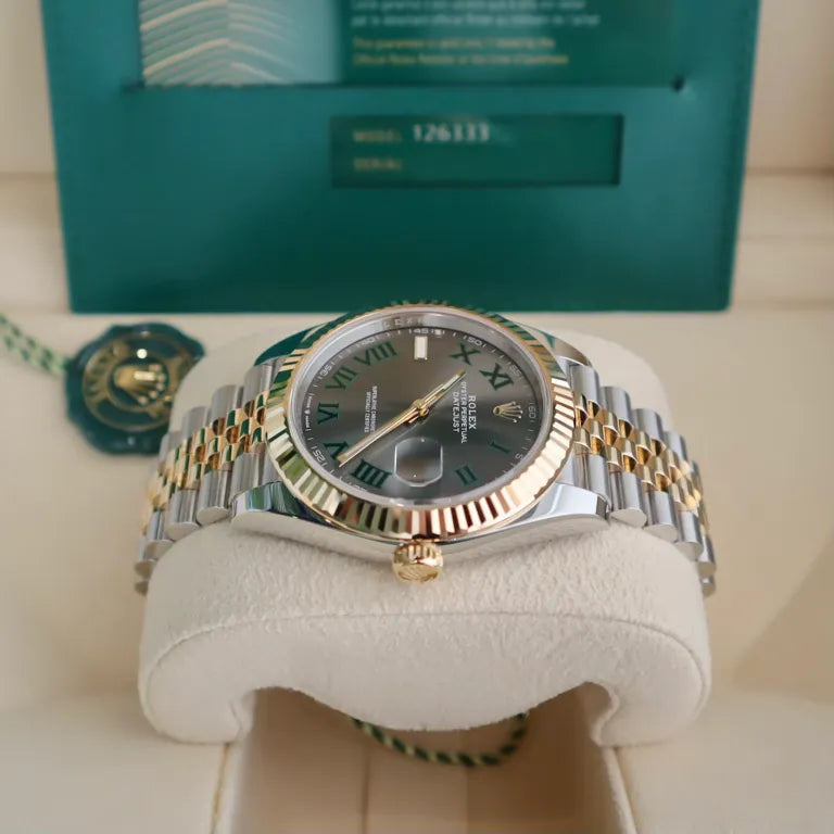 Datejust 41 Wimbledon Dial Two-Tone Jubilee