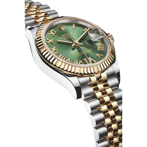Datejust Yellow Gold Green Dial 36mm