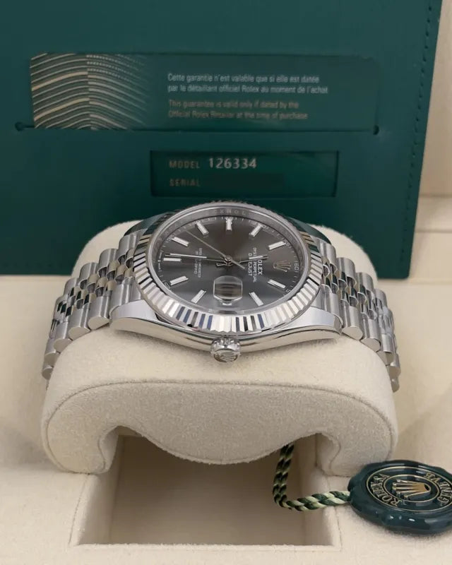 Datejust Grey Dial Steel