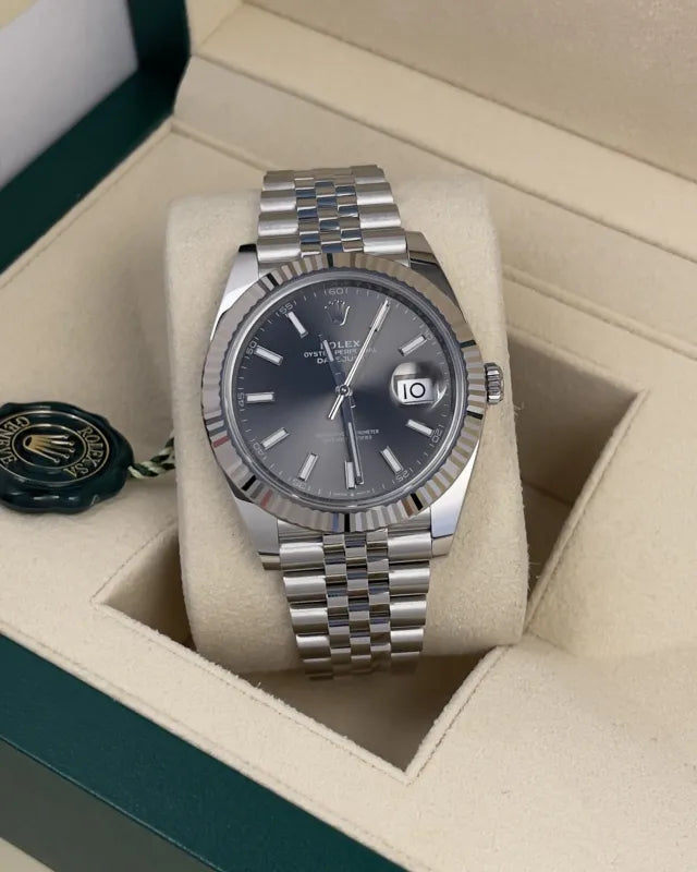 Datejust Grey Dial Steel