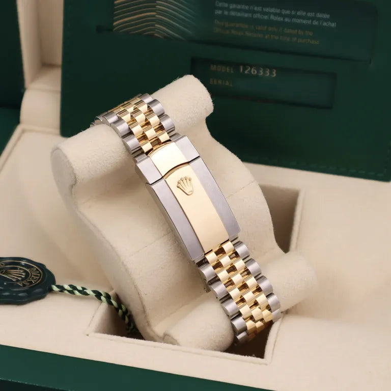 Datejust 41 Yellow Fluted Bezel Two-Tone Jubilee