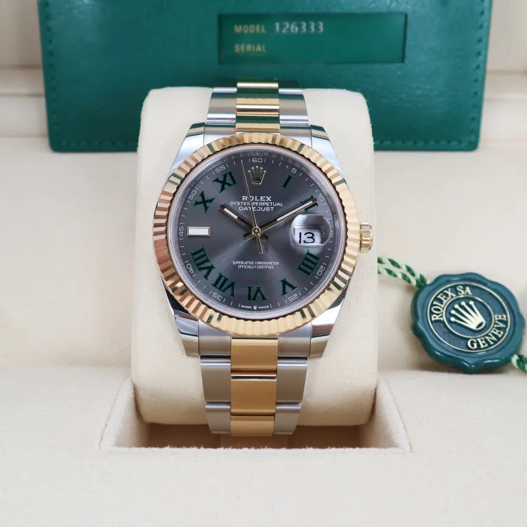 Datejust 41 Wimbledon Dial Two-Tone Oyster