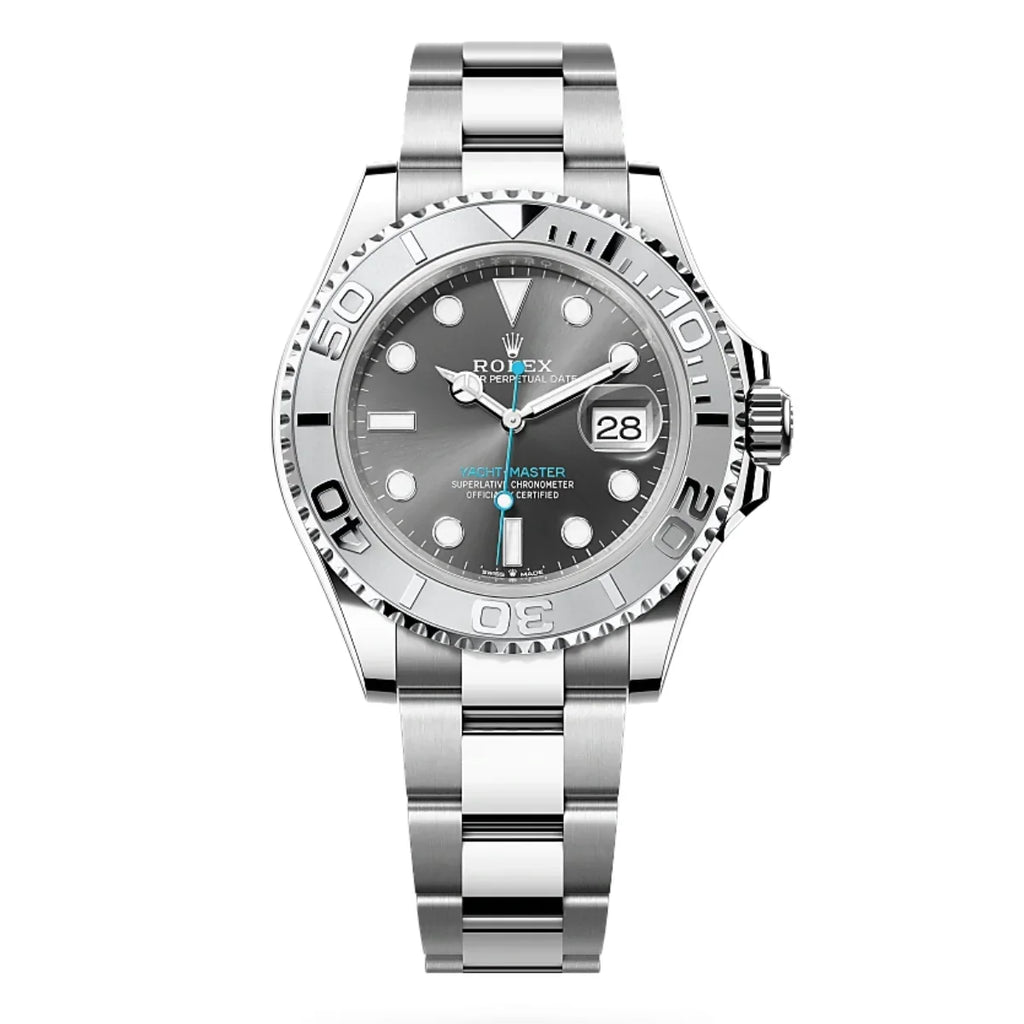 Yacht-Master Platinum Rhodium Dial Oyster Steel