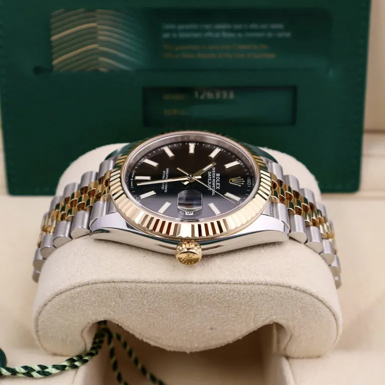 Datejust 41 Yellow Fluted Bezel Two-Tone Jubilee