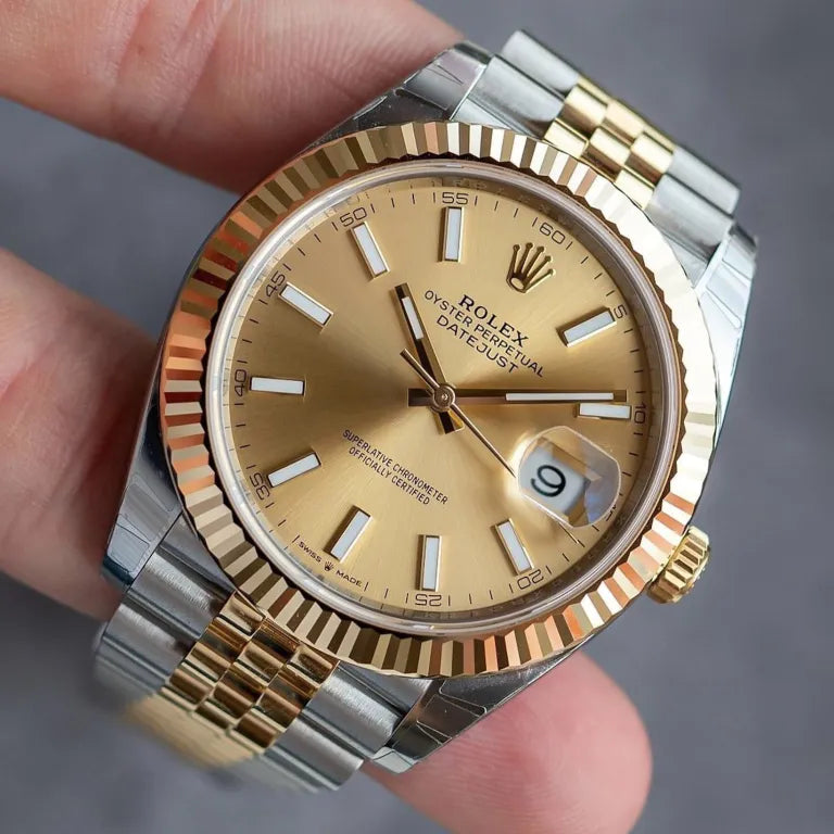 Datejust Champagne Dial Steel 41mm