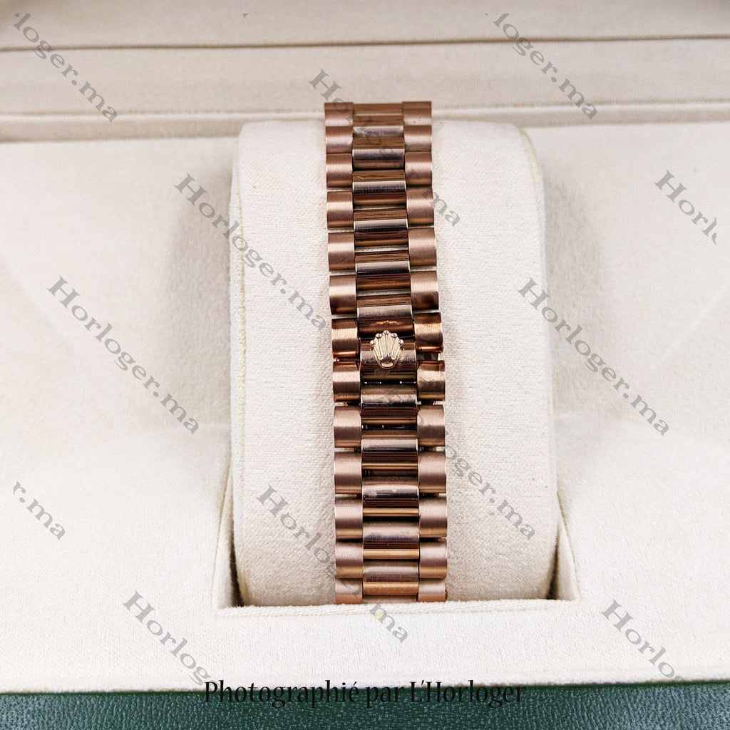 Day-Date 41 Chocolate Dial President Bracelet