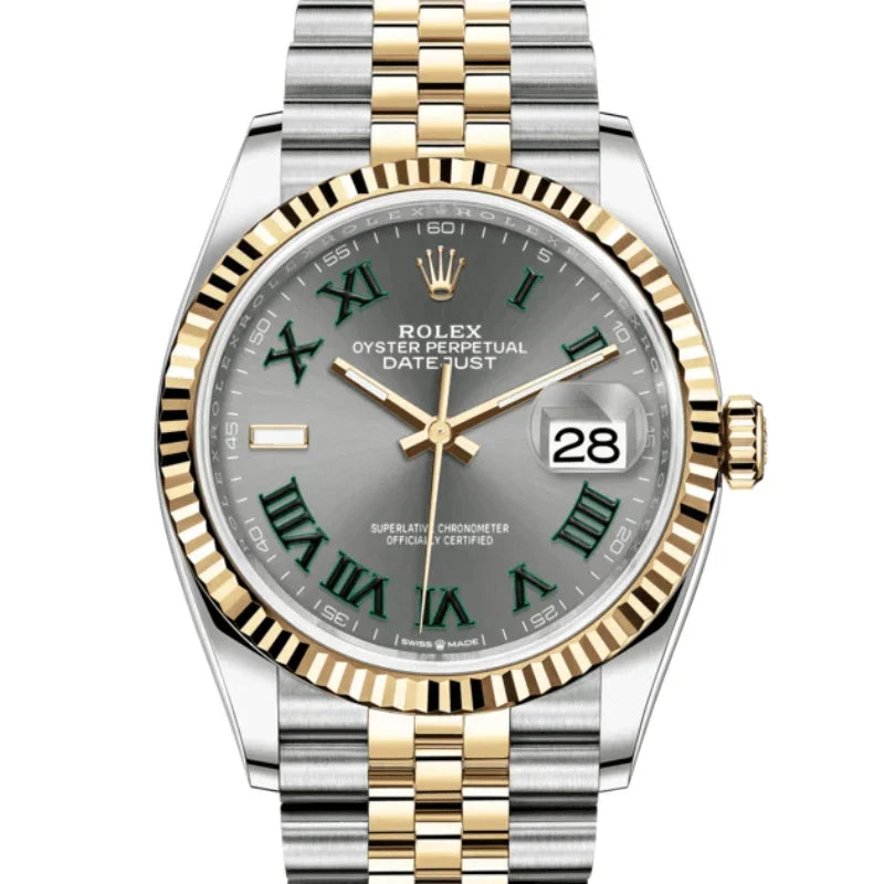 Datejust Slate Dial Steel 36mm