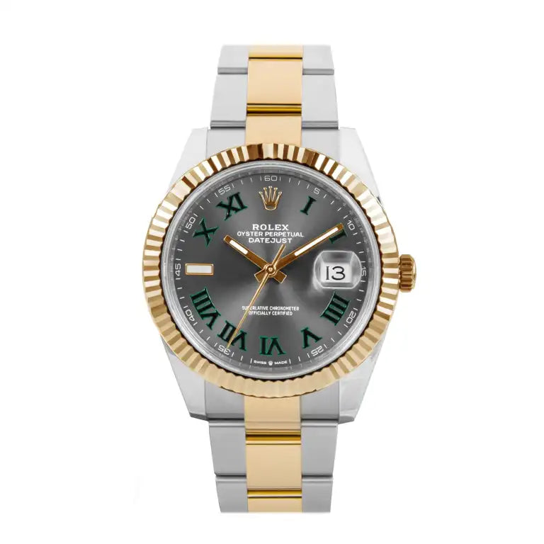 Datejust 41 Wimbledon Dial Two-Tone Oyster