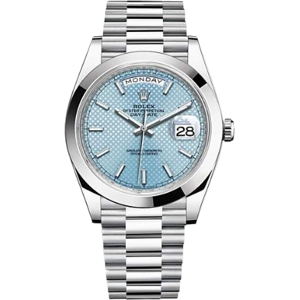 Day-Date Sky Blue Dial Steel Oyster