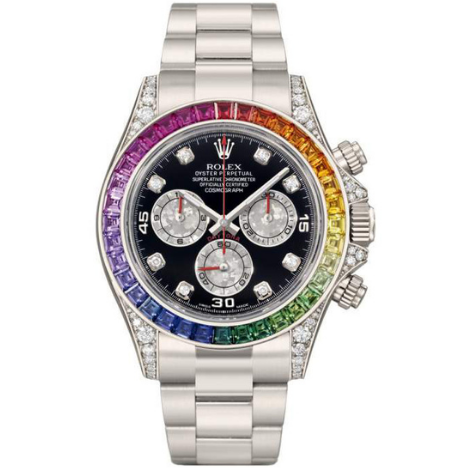 Daytona Rainbow Grey Dial Steel