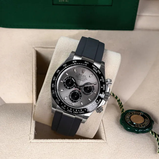 Cosmograph Daytona Black Oysterflex Steel