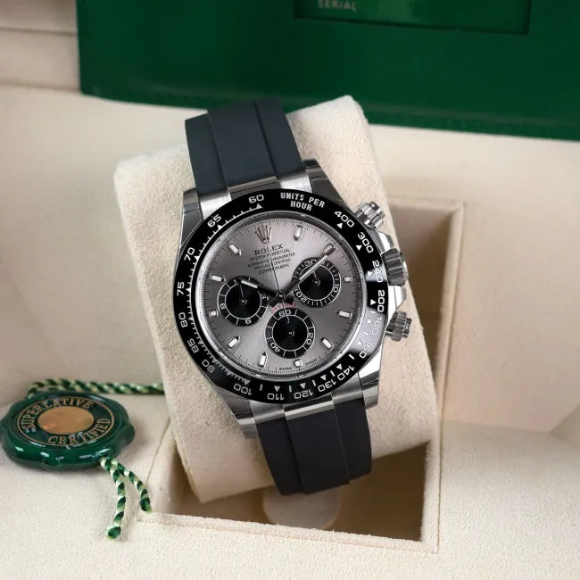 Cosmograph Daytona Black Oysterflex Steel