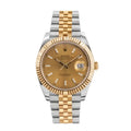Datejust Champagne Dial Steel 41mm