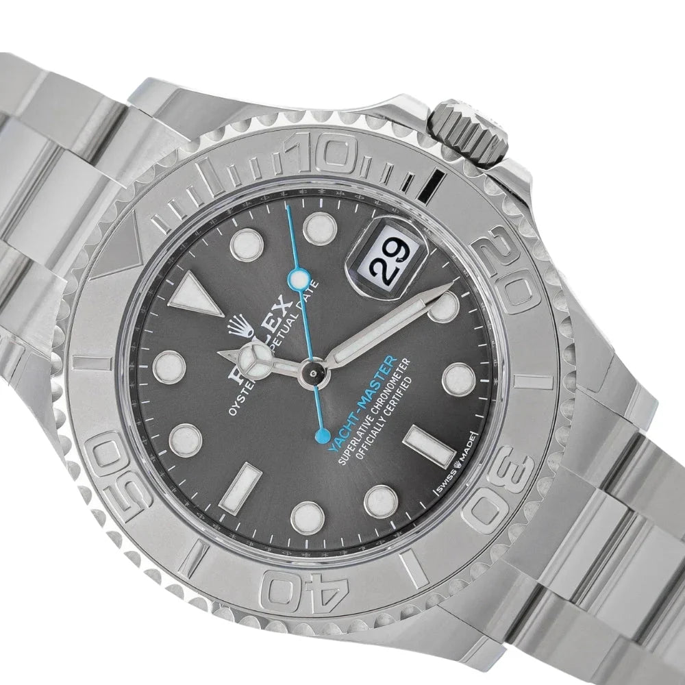 Yacht-Master Platinum Rhodium Dial Oyster Steel