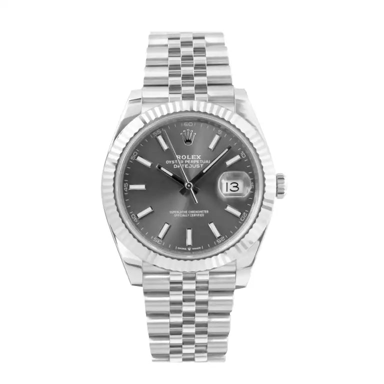 Datejust Grey Dial Steel