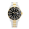 Submariner Date Black Dial Two Tone Gold